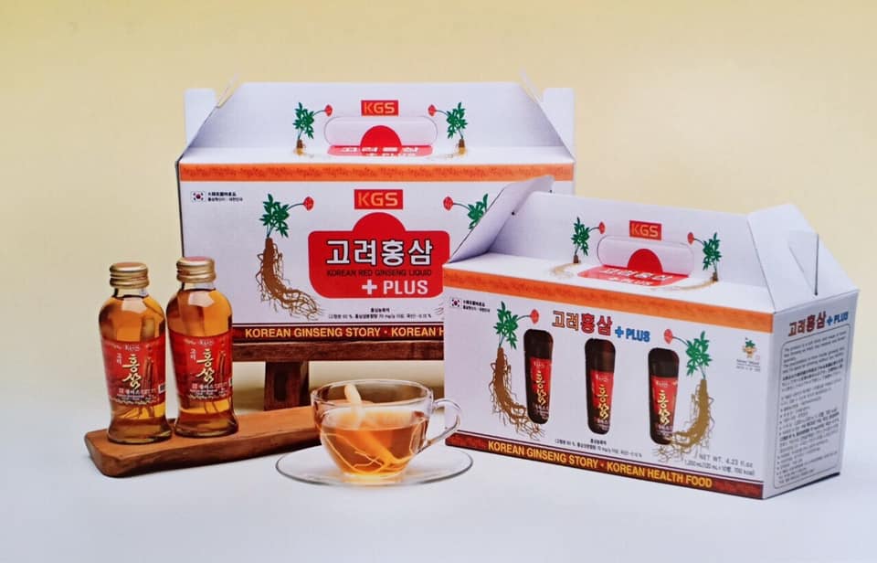 Nước sâm có củ KGS HÀN QUỐC 10 chai*120ml