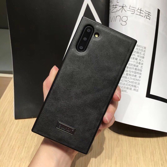 GALAXY NOTE 10/ NOTE 10 PLUS_ ỐP LƯNG VÂN DA HIỆU SULADA CAO CẤP