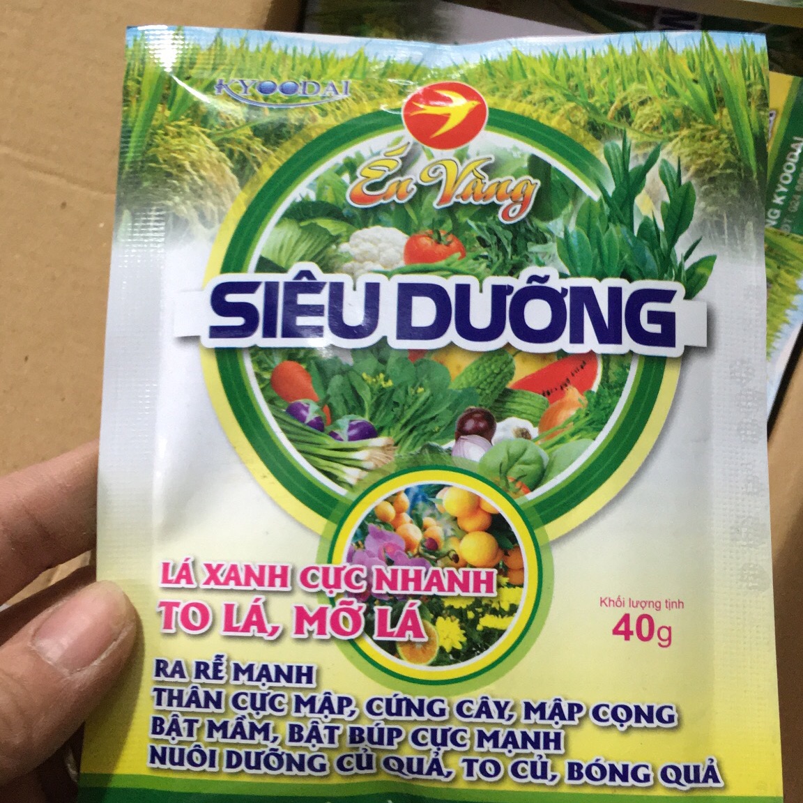Phân bón lá NPK 30-10-10 siêu dưỡng lá, dưỡng mầm, nảy chồi nhanh, mầm mập 40gr