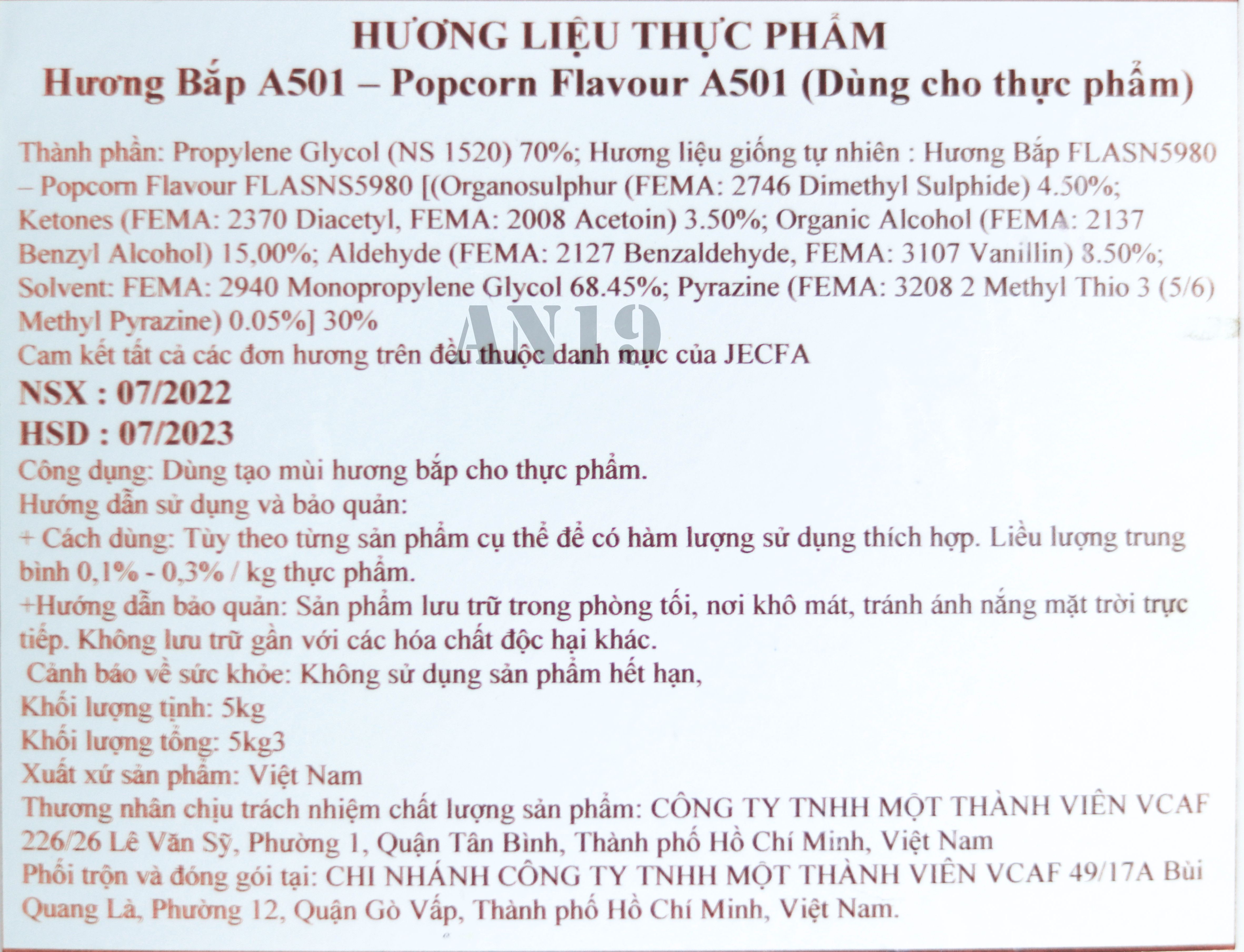 Hương Bắp 200gr