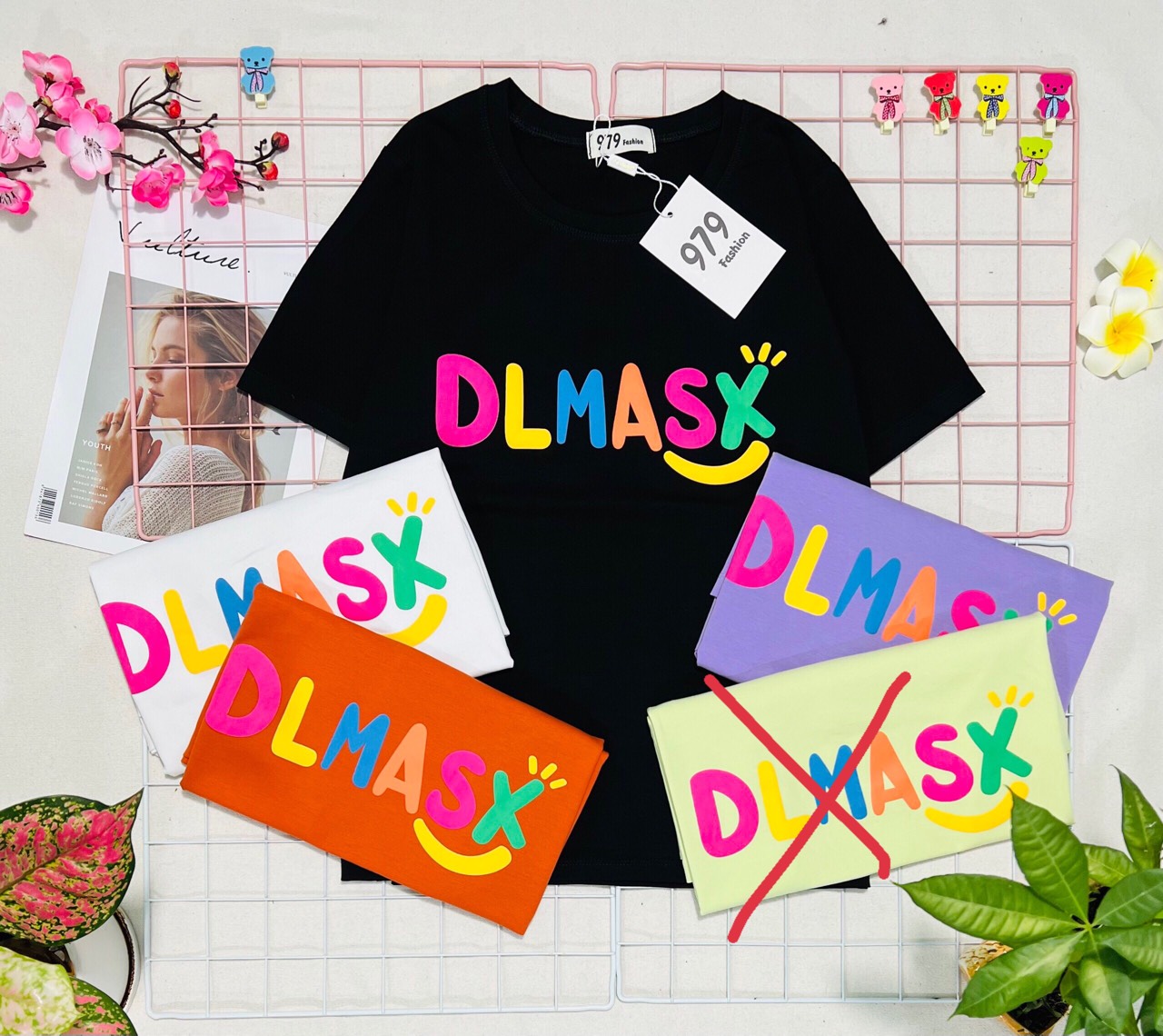 Áo thun nữ 979 phom vừa co giãn mịn mát [Mẫu DLMASX]