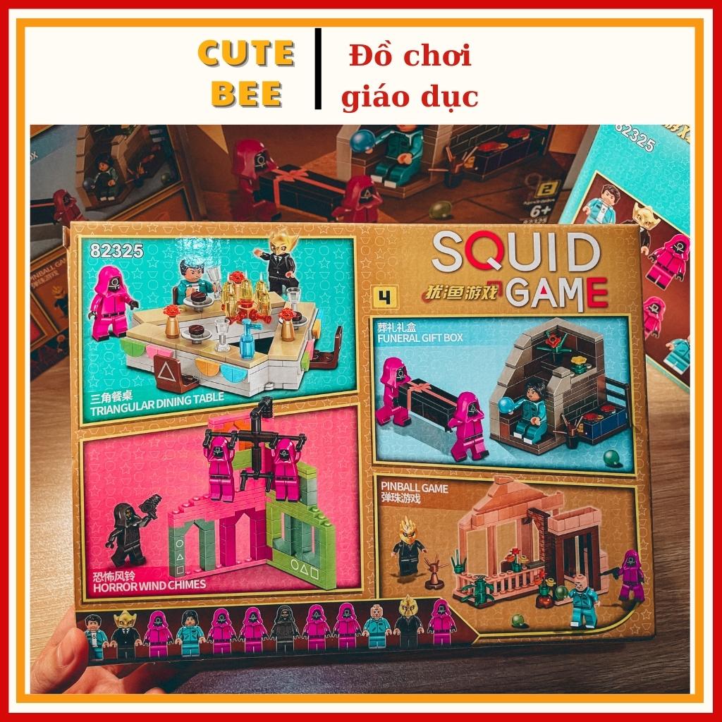 Safe ABS plastic squid cuttlefish simulation game unit Lego ink cartridge game for babies-cutebee kids