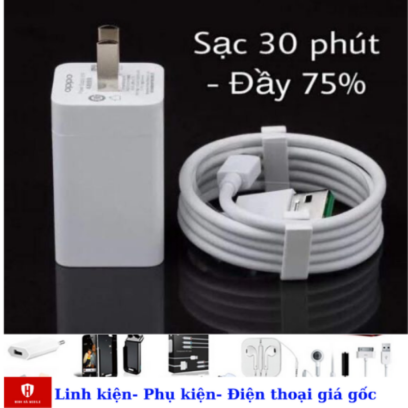 Bộ sạc nhanh oppo VOOC 4A ZIN chính hãng