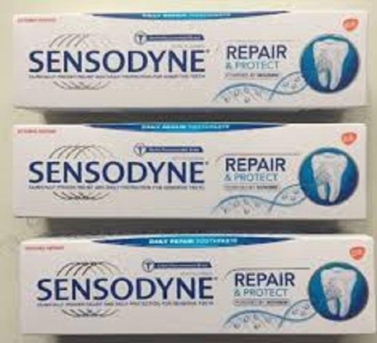 Combo 12 tuýp kem đánh răng sensodyne 100g các màu
