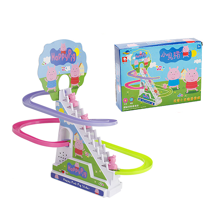ĐỒ CHƠI PEPPA PIG LEO THANG ÂM THANH VUI NHỘN CHO BÉ