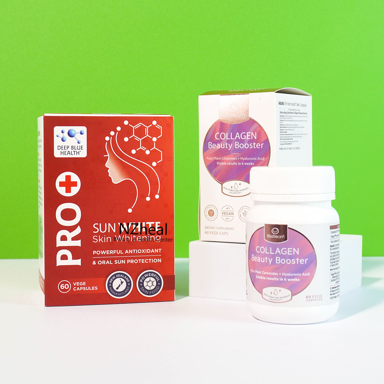Viên uống cấp nước và bổ sung collagen Lifestream Collagen Beauty Booster