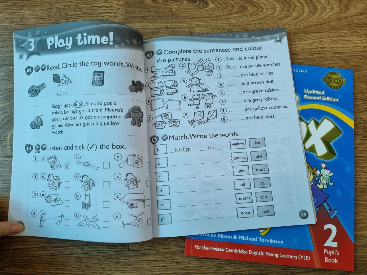 Bộ kid's box 2 cho bé bản second edition ( bộ 2 cuốn)