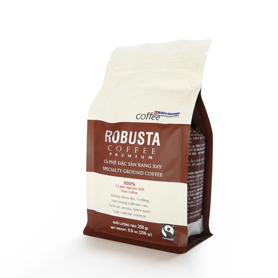 CÀ PHÊ RANG XAY ĐẶC SẢN ROBUSTA BÙI VĂN NGỌ (250GR)
