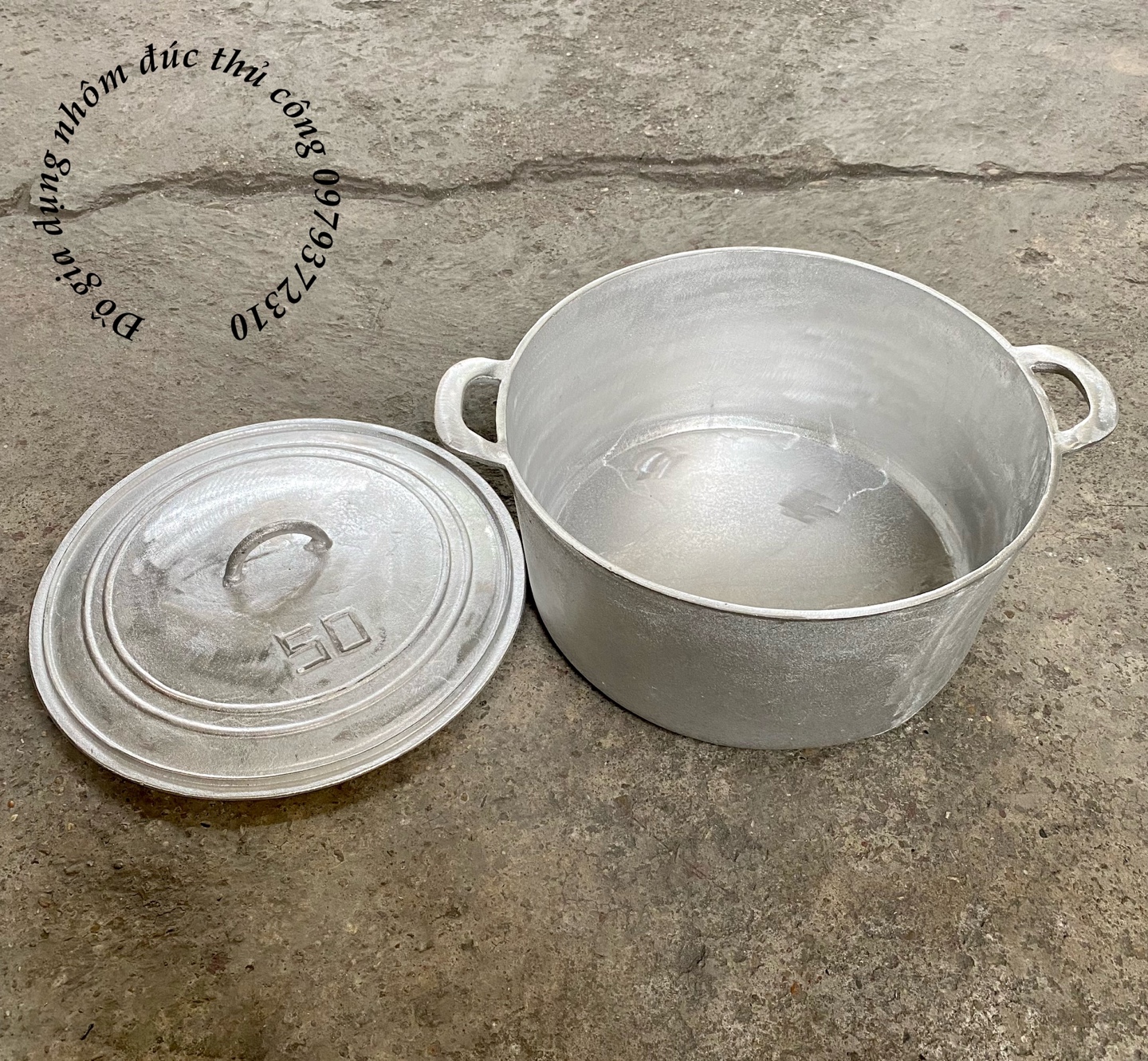 Nồi gang cỡ lớn số 50 (15 lit ),số 60(20 lit), số 70(25 lit )