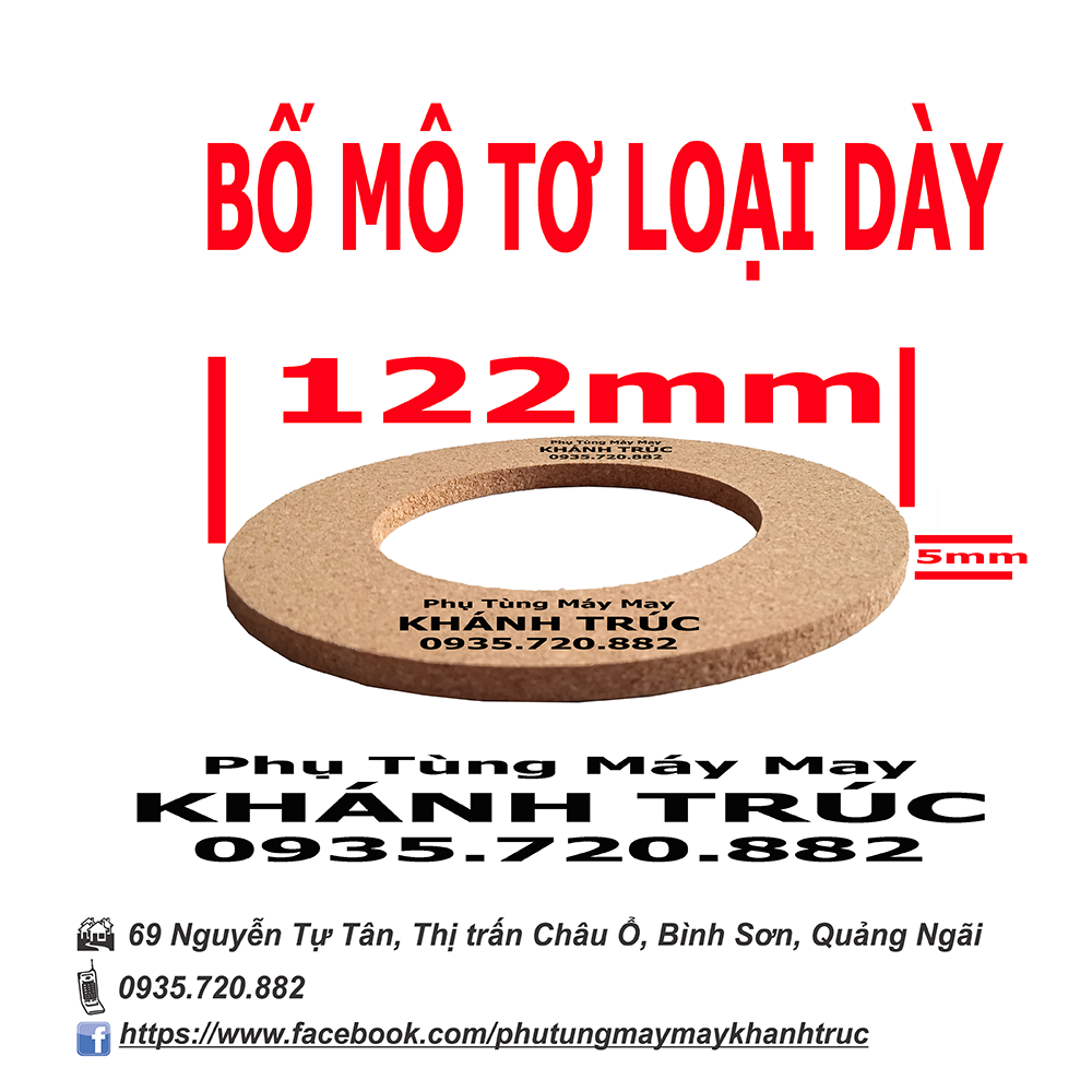 Bố mô tơ loại dày mô tơ máy may công nghiệp