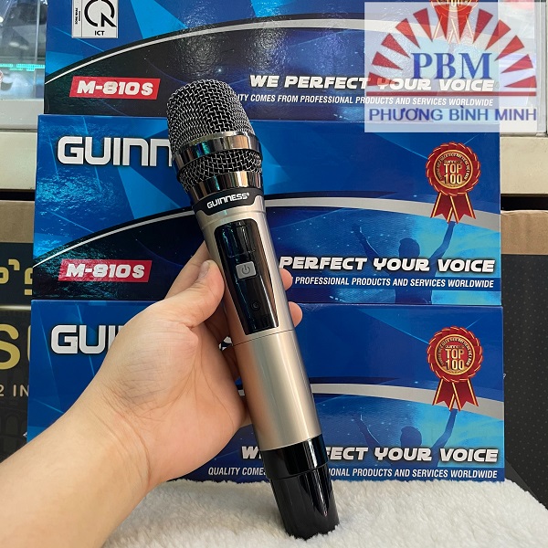 [HCM]Micro karaOke đa năng GUINNESS M-810S