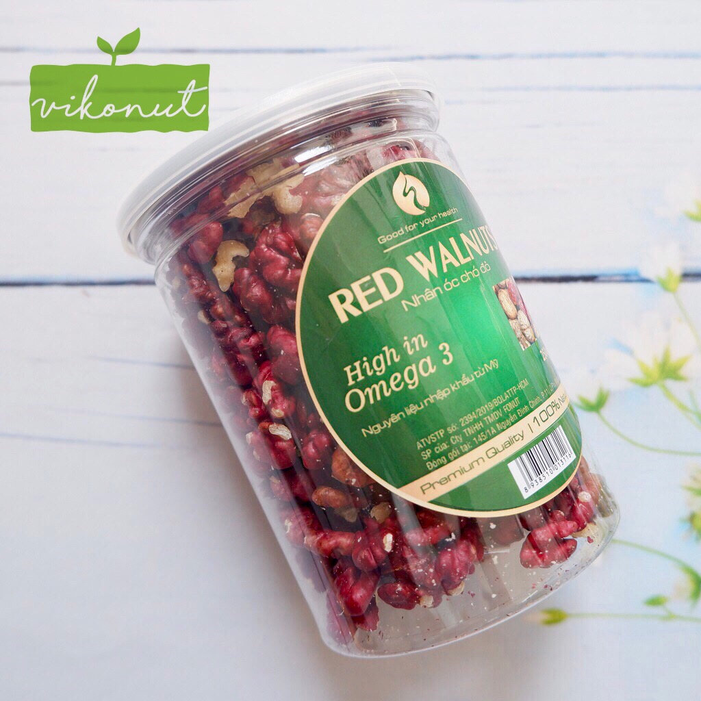 [HCM]Nhân Óc chó đỏ Mỹ [500gr 250g] - Shelled Walnut Óc chó đỏ tách vỏ