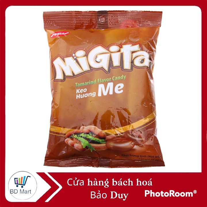 Kẹo me migita gói 140g /70g