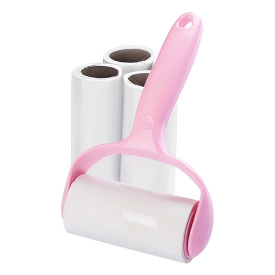 Cây Lăn Bụi Quần Áo, Đồ Dùng, Bàn Ghế Kèm 2 Cuộn Lăn, Làm Sạch Các Sợi Tơ Vải, Lông Vật Nuôi Dễ Dàng