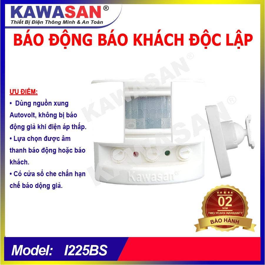 Báo động báo khách độc lập i225BS-NPP EHOMEPIRE