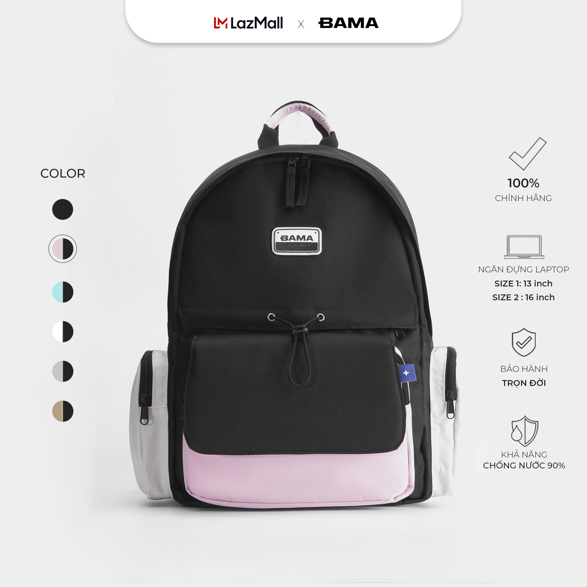 Balo BAMA Simple Backpack 3.0 V.2
