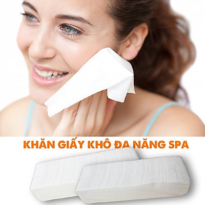 GIẤY LAU MẶT (Cây 200 tờ LOẠI DÀY) DÙNG CHO SPA, THẪM MỸ VIỆN