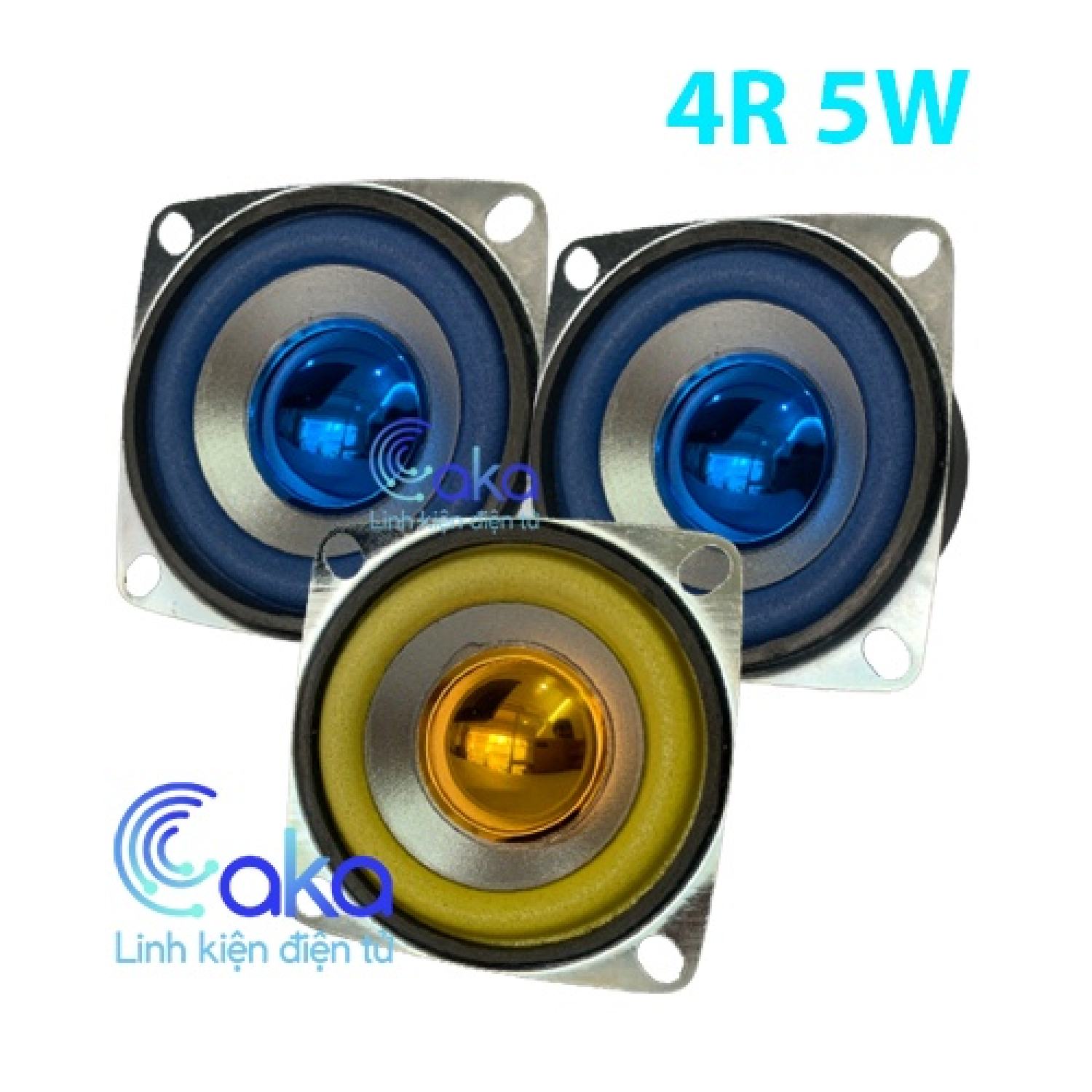 Loa 4R 5W 2inch 52mm có vành bắt vít chất lượng