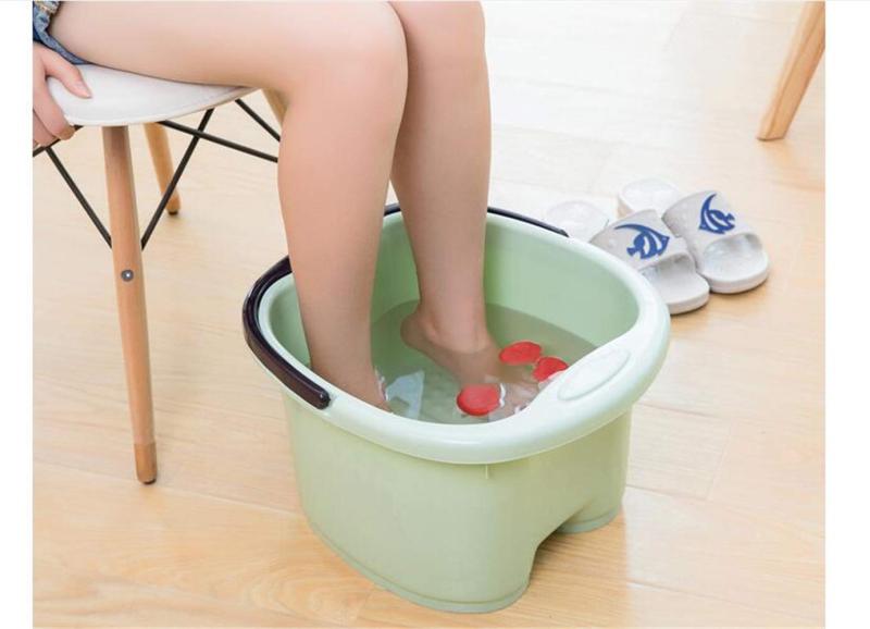 CHẬU NGÂM CHÂN CÓ CON LĂNG MASSAGE THƯ GIÃN
