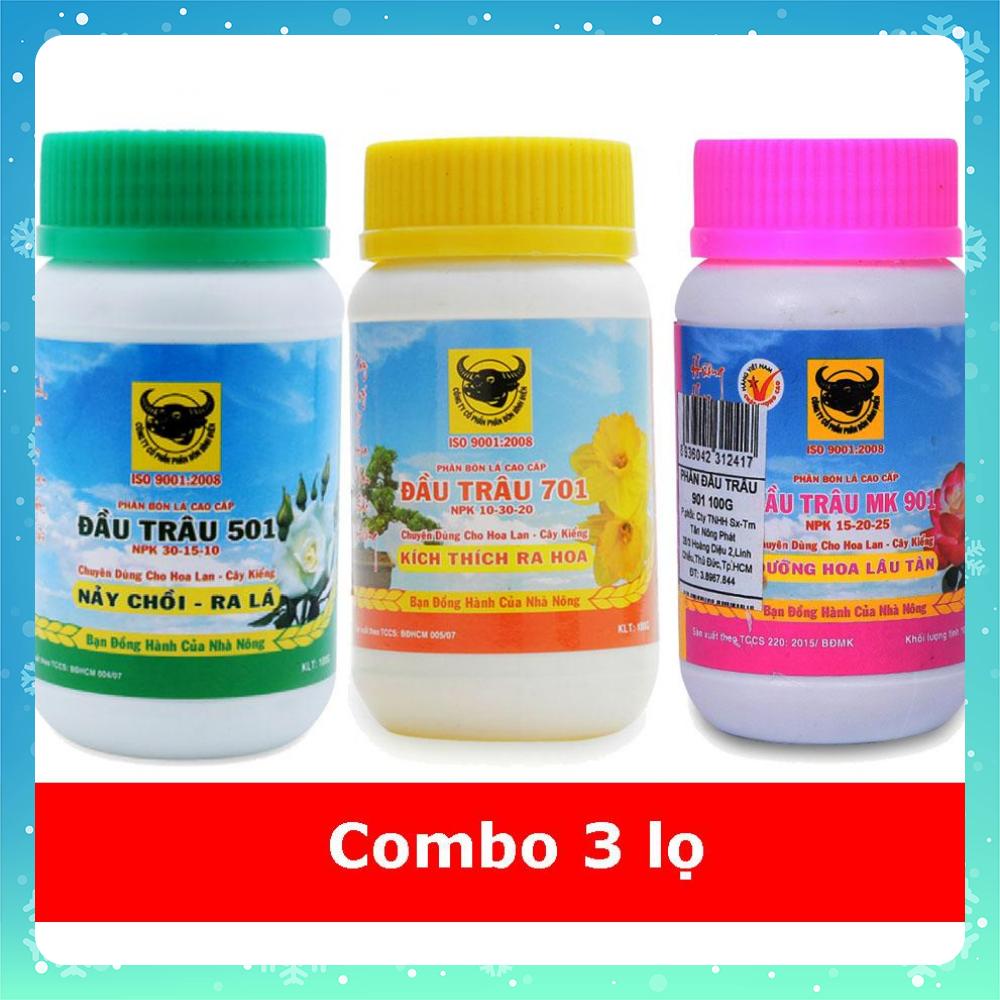 Babies' 3 PCs set of cow head NPK leaf fertilizer 501 701 care for orchid and bonsai comprehensive set-leaf fertilizer 901