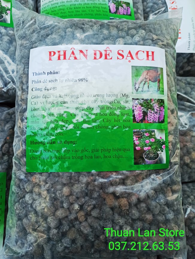 Phân dê sạch đã qua xử lí - 1kg