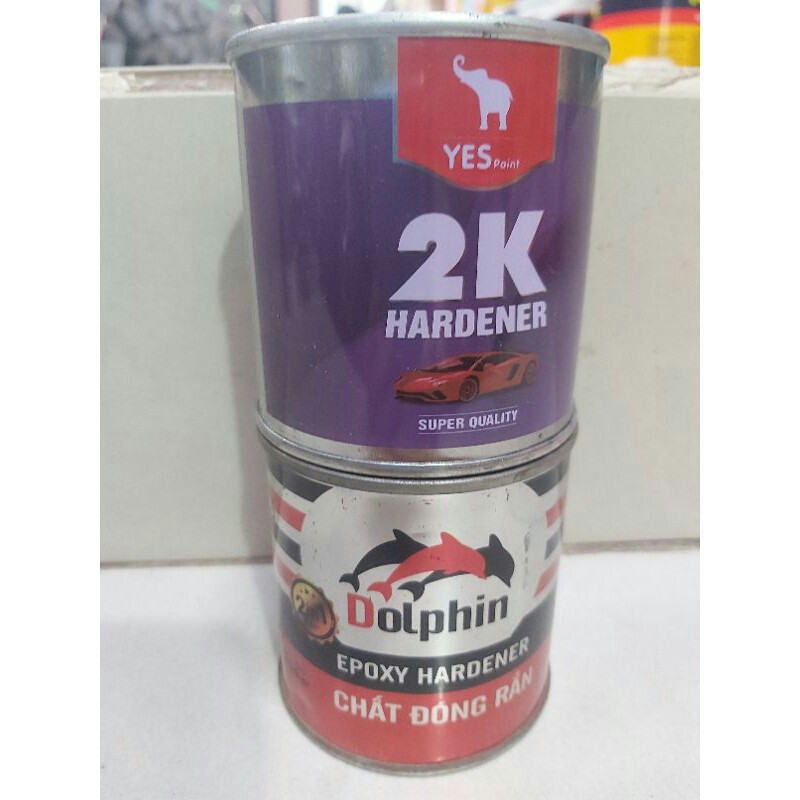 Chất đóng rắn 2K Yes và Dolphin chuyên dụng