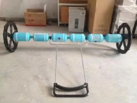 [HCM]Máy xạ lúa thẳng hàng kéo tay 6 trống L6 (Bề rộng làm việc 2.2m)