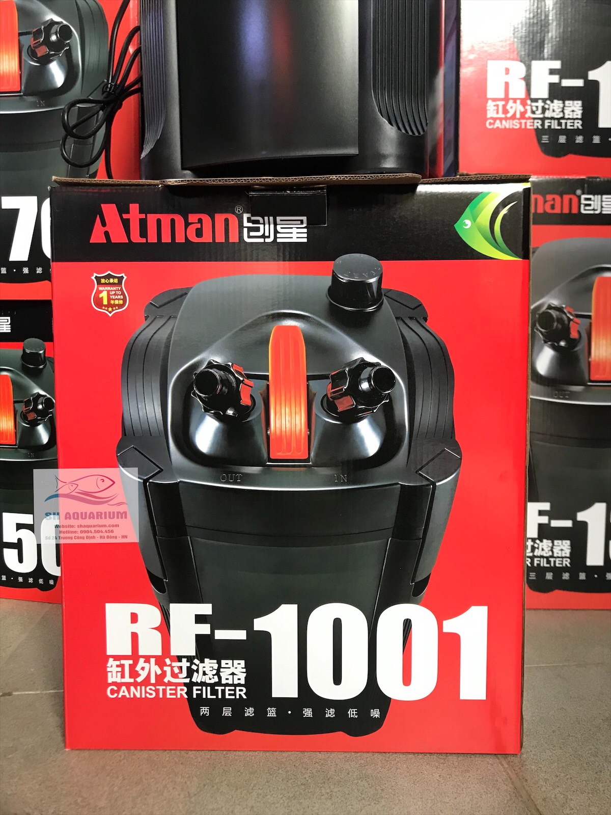 [HOÀN TIỀN 10%]LỌC THÙNG ATMAN RF 1001 THẾ HỆ MỚI
