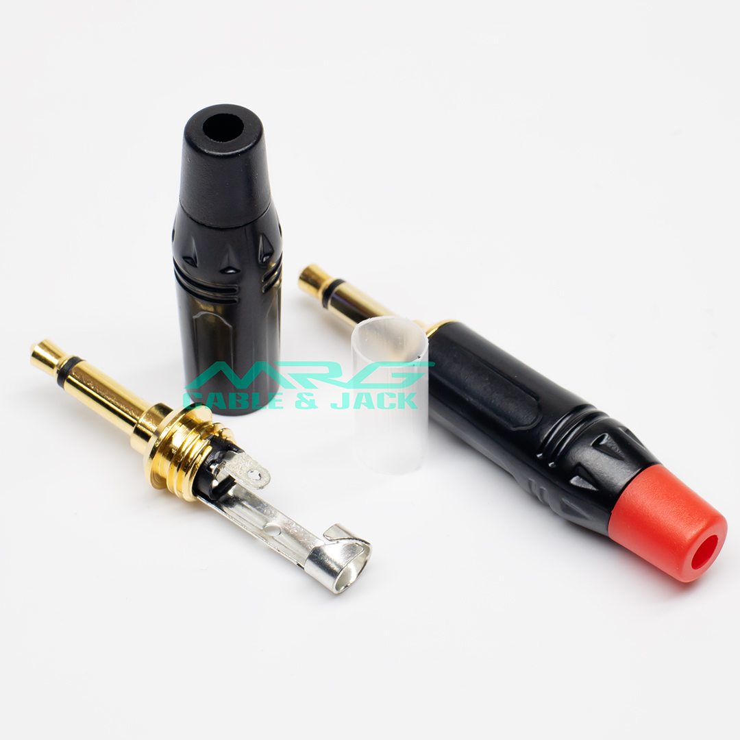 Jack 3.5 Mono 2 khấc, dùng hàn dây audio, giá 1 chiếc (3.5mm TS Mono Jack Plug). J-3