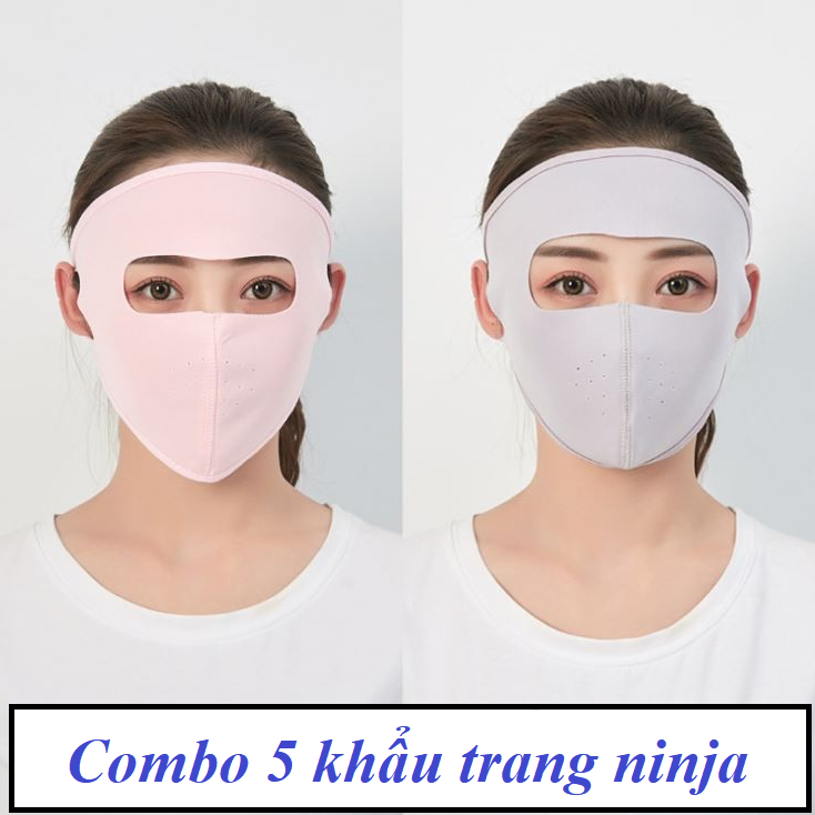 Combo 5 khẩu trang ninja