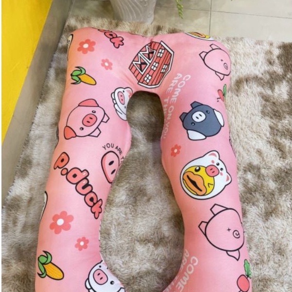 Gối Ôm Ngủ Chữ U Dành Cho Bà Bầu