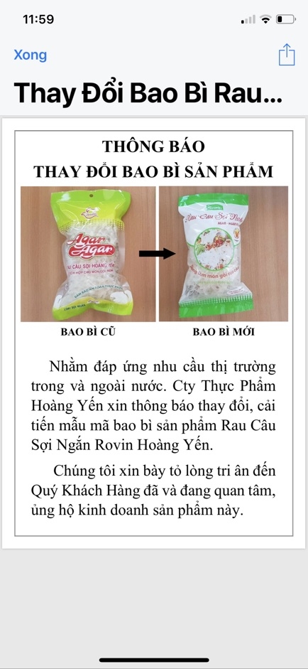Miến rau câu sợi ngắn keto, das