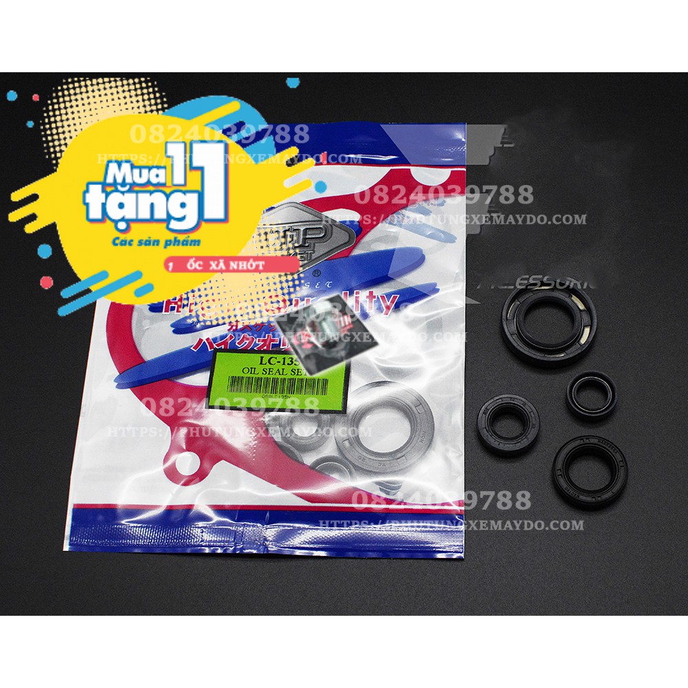 Bộ phốt nhớt máy up cho exciter các đời