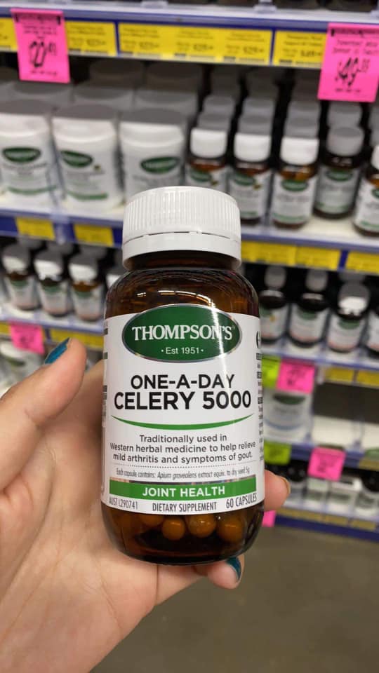 Viên uống Gout - Thompson's Celery 5000mg