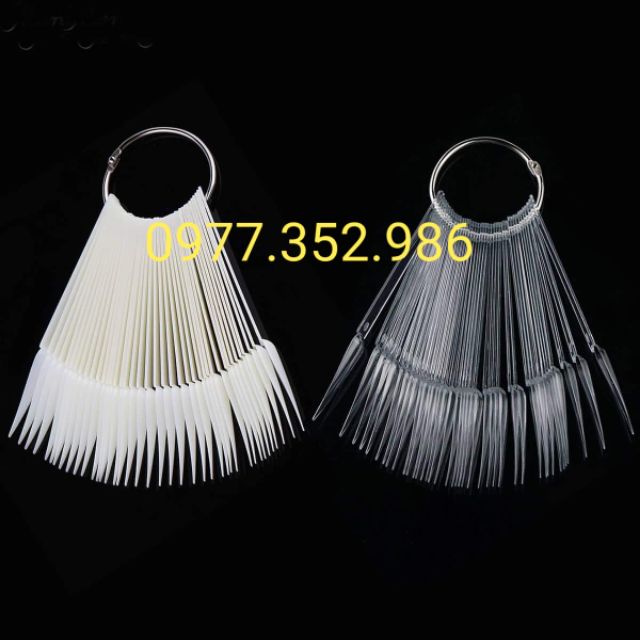 Móng tập sơn móng nhọn, mẫu dạng que móng nhọn