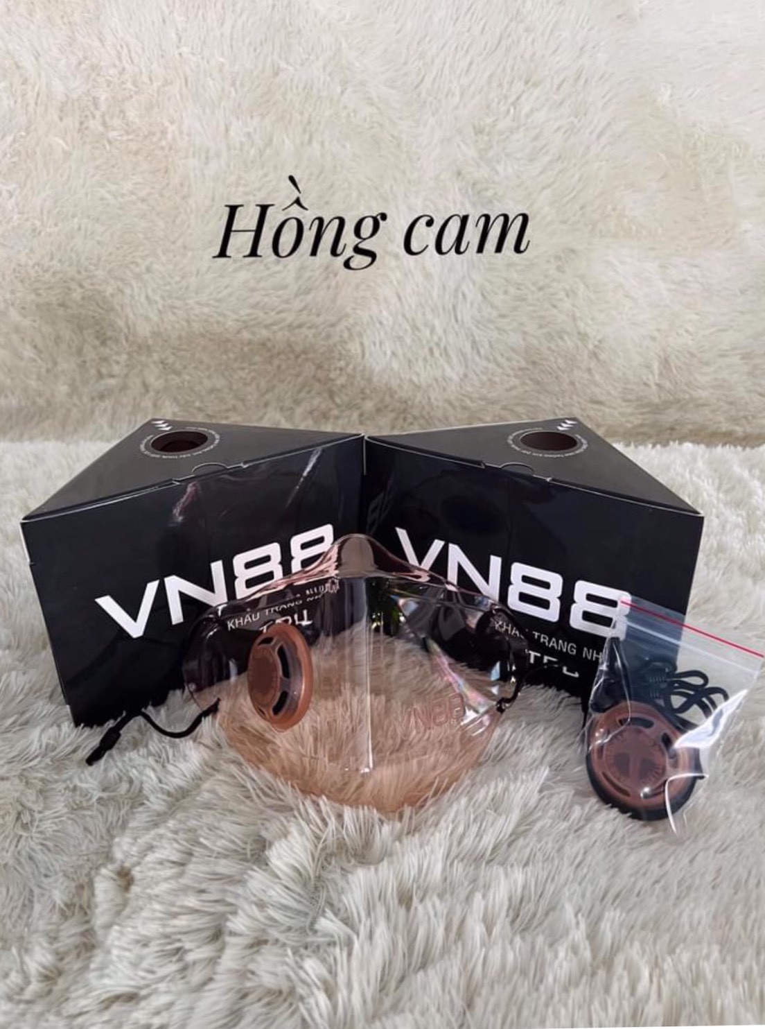 Khẩu trang nhựa trong suốt vn68