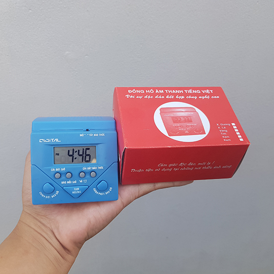 [HCM]Đồng hồ báo giờ bằng giọng nói tiếng Việt