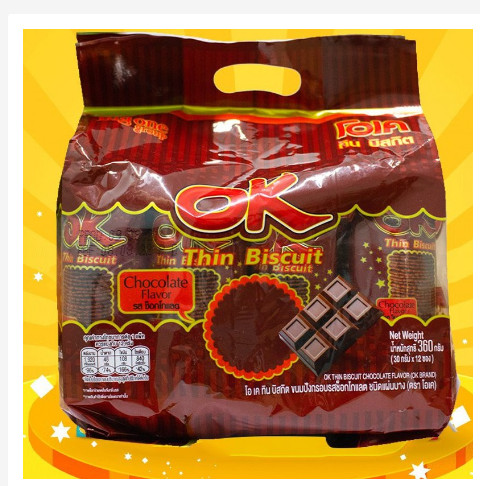 Bánh quy Ok Thái Lan bịch 360gr đủ vị Siêu ngon