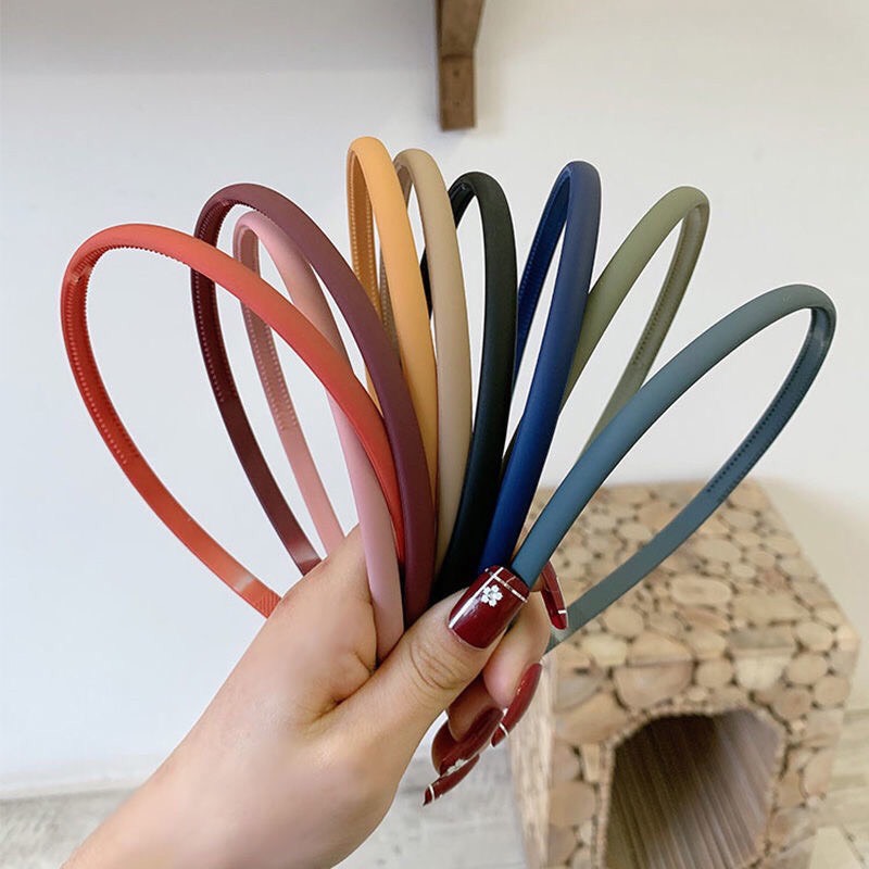 COMBO 3 Bờm tóc nhựa mẫu trơn lì