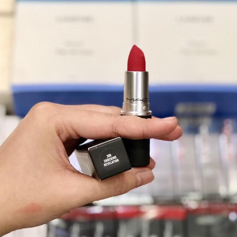 [HCM]MAC Matte Lipstick Màu 316 Devoted To Chili 3g