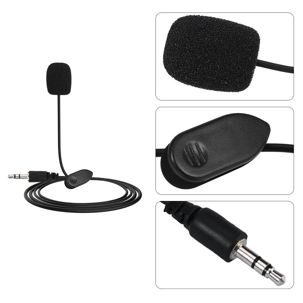 Micro cài áo mini giắc cắm 3.5mm cho máy tính bàn/Notebook