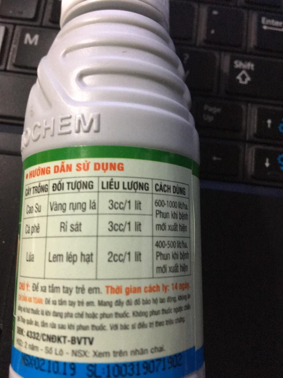 HEXAVIL 6SC- TRỪ NẤM PHỔ RỘNG lọ 100ml