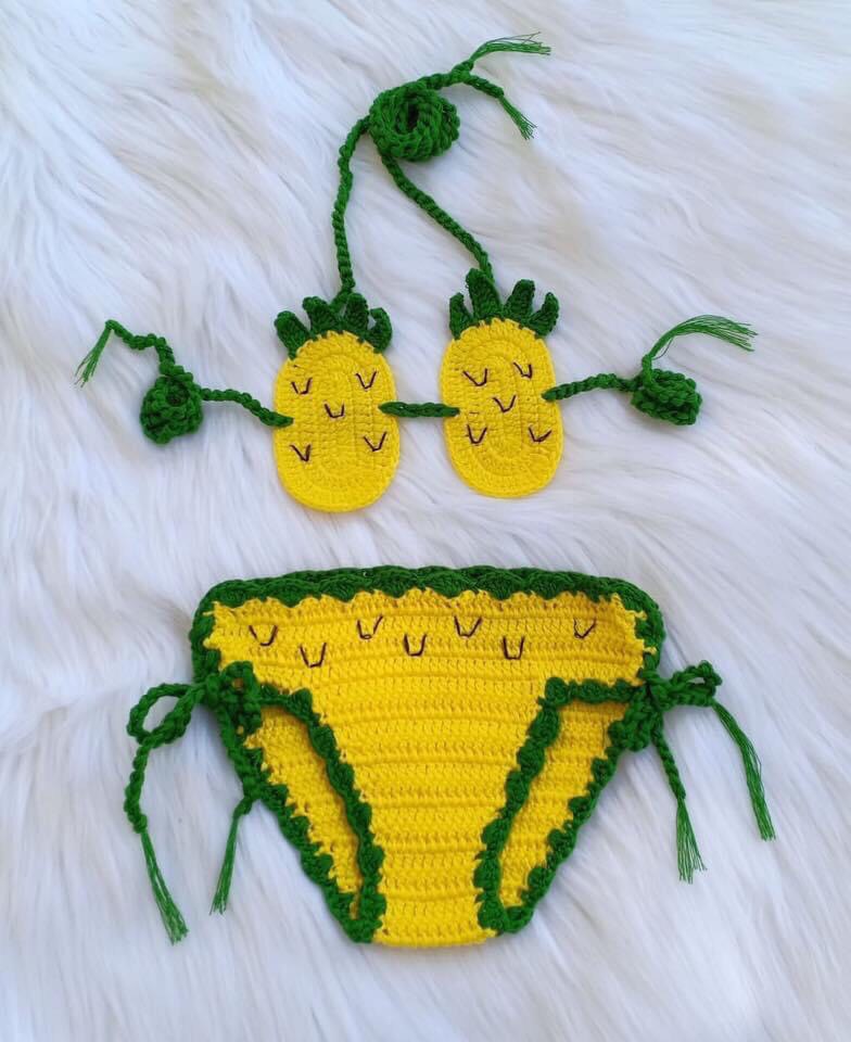 Bikini Len Dành cho bé