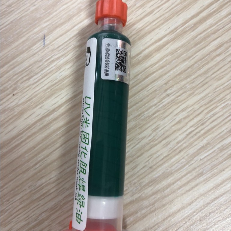Keo xanh UV chống lem mass bo mạch