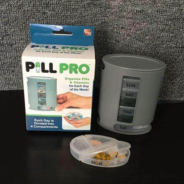 Hộp Chia Thuốc 7 Ngày Thông Minh PILL PRO