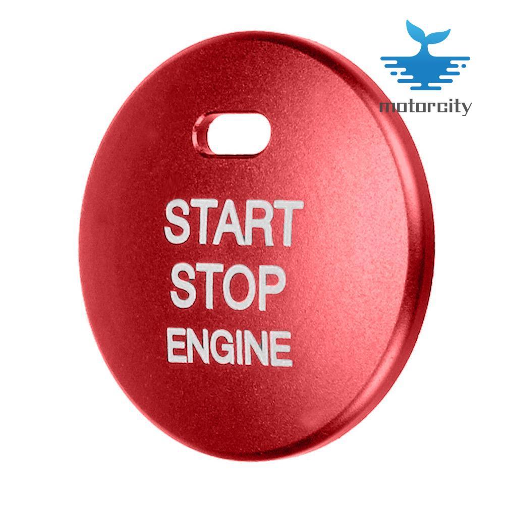 Engine Start Stop Push Button Cover Trim for 3 Axela CX-3-4-5 (Red)