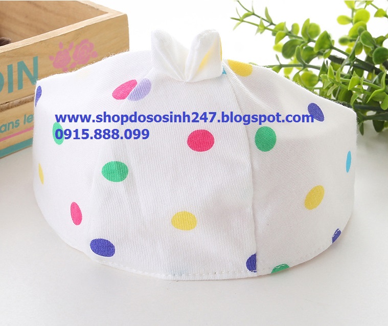 [Hoàn tiền 6%]MŨ CHE THÓP CHO BÉ SƠ SINH ĐẾN 6 THÁNG