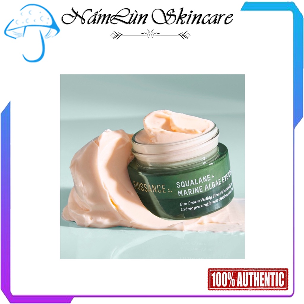 Kem Dưỡng Mắt Biossance Squalane + Marine Algae Eye Cream