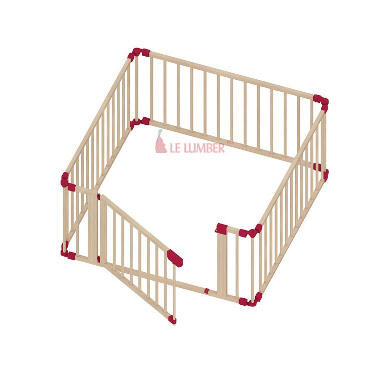 [HCM]Cũi Playpen 3D 4 cánh