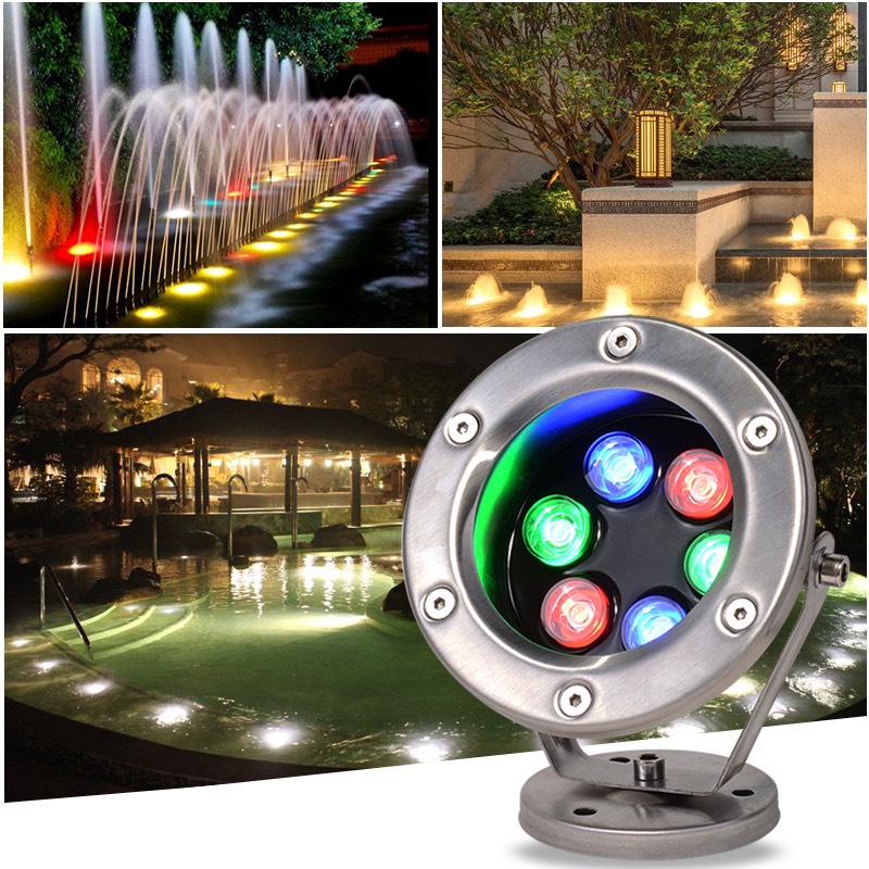 Đèn LED âm nước 12W (chiếu pha)